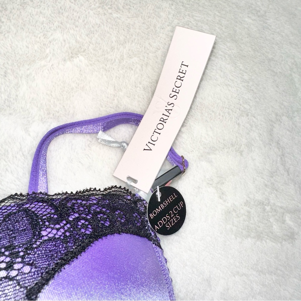 NWT! Victoria’s Secret Bombshell Bra & Cheeky Panty! - Picture 3 of 11
